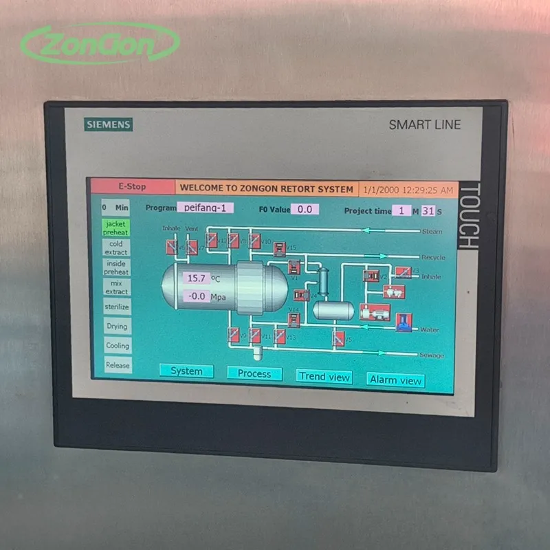 Continuous Type Spice Power Steam Sterilization Line price